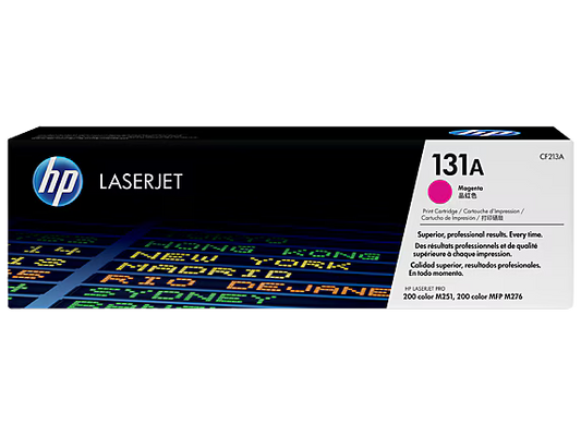 HP 131A Original LaserJet Toner Cartridge, CF210A