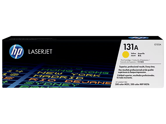 HP 131A Original LaserJet Toner Cartridge, CF210A