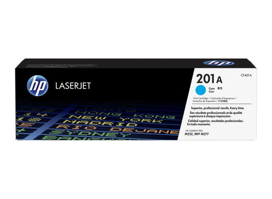 HP 201A Original LaserJet Toner Cartridge, CF400A