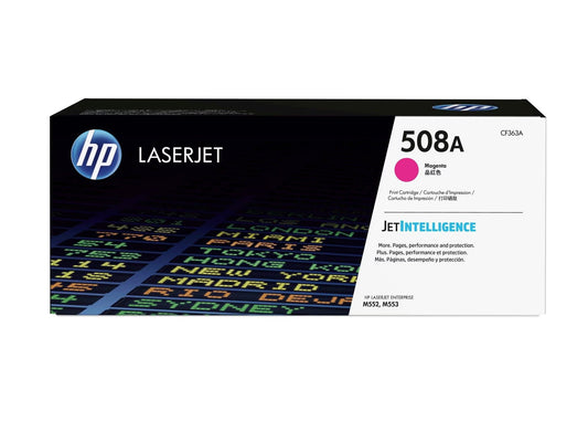 HP 508A Original LaserJet Toner Cartridge, CF360A