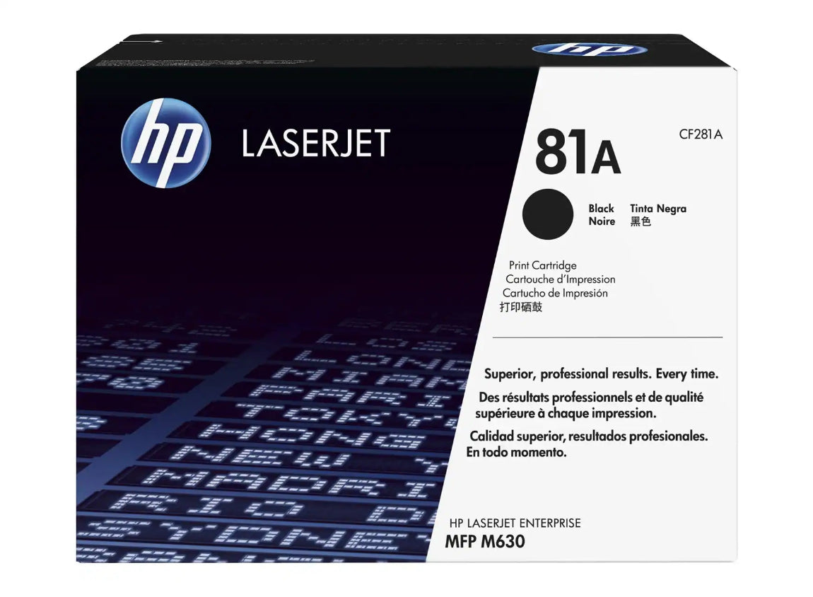 HP 81A (CF281A) Black Original LaserJet Toner Cartridge