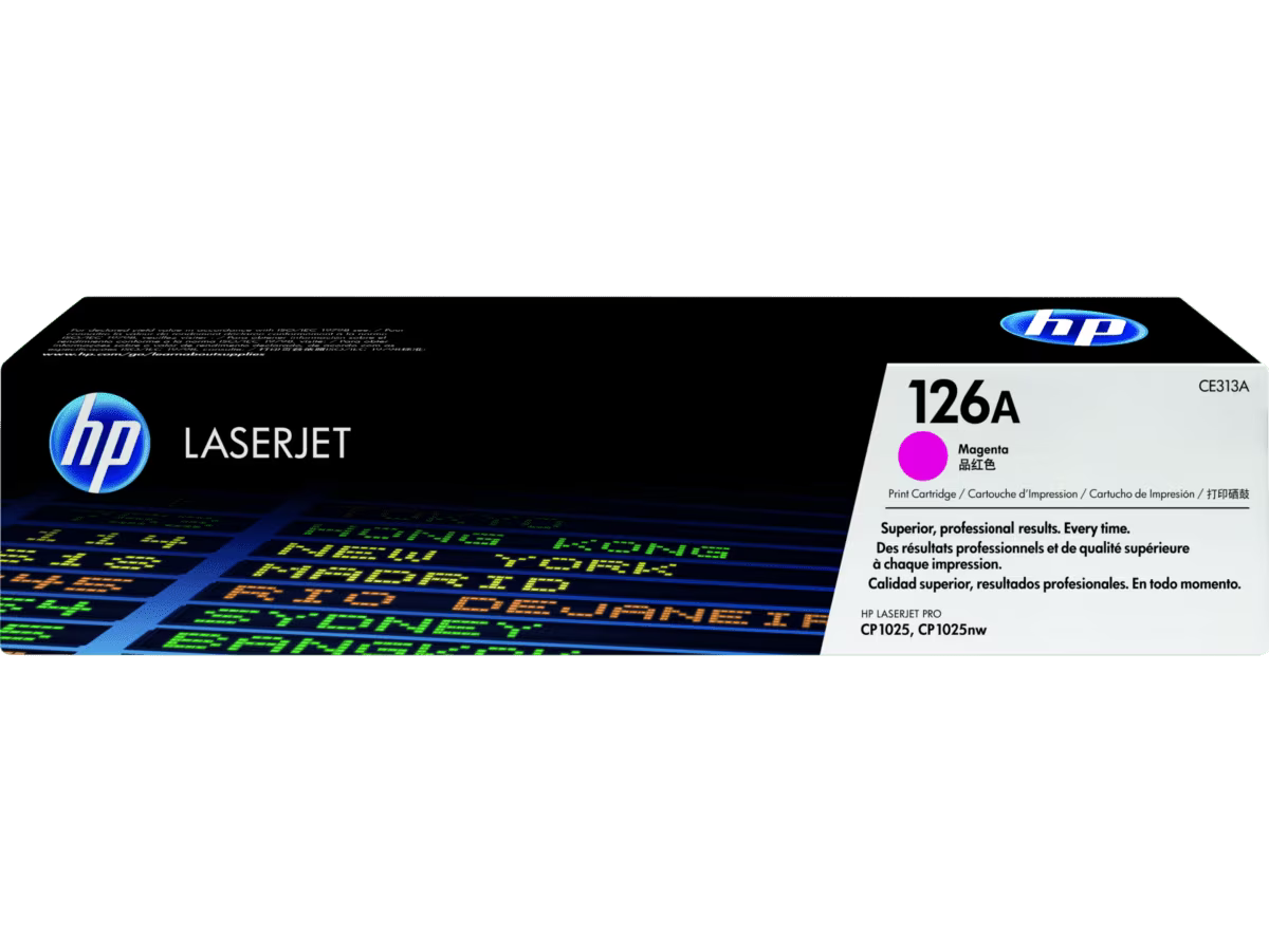 HP 126A Original LaserJet Toner Cartridge, CE310A
