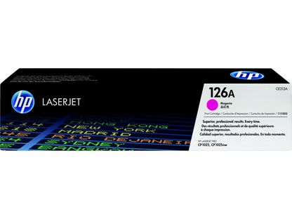 HP 126A Original LaserJet Toner Cartridge, CE310A