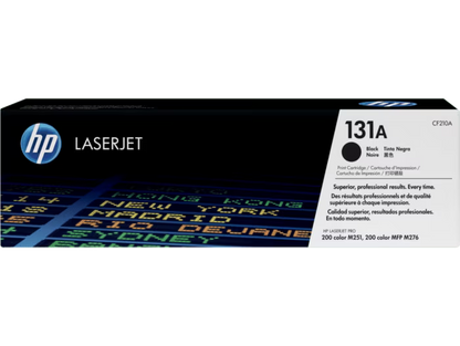 HP 131A Original LaserJet Toner Cartridge, CF210A