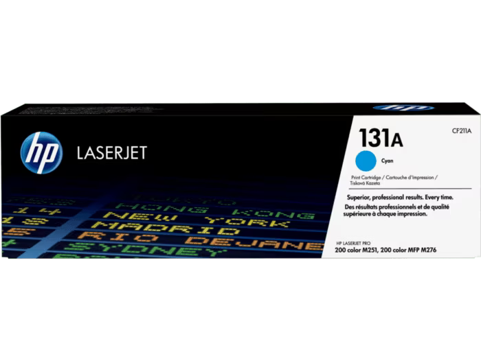 HP 131A Original LaserJet Toner Cartridge, CF210A