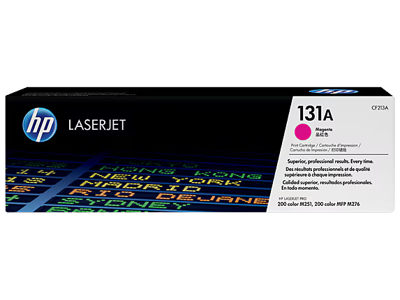 HP 131A Original LaserJet Toner Cartridge, CF210A