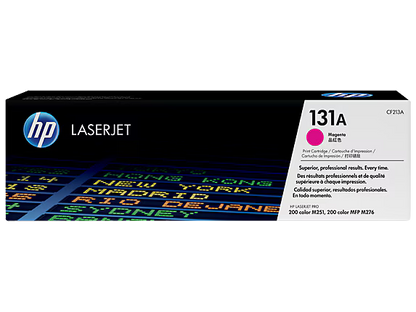 HP 131A Original LaserJet Toner Cartridge, CF210A