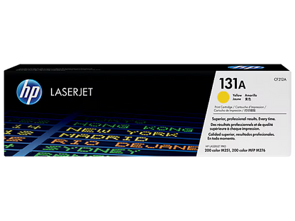 HP 131A Original LaserJet Toner Cartridge, CF210A