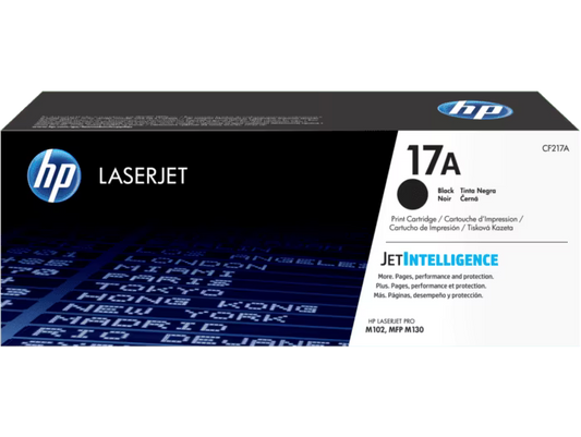 HP 17A Black Original LaserJet Toner Cartridge