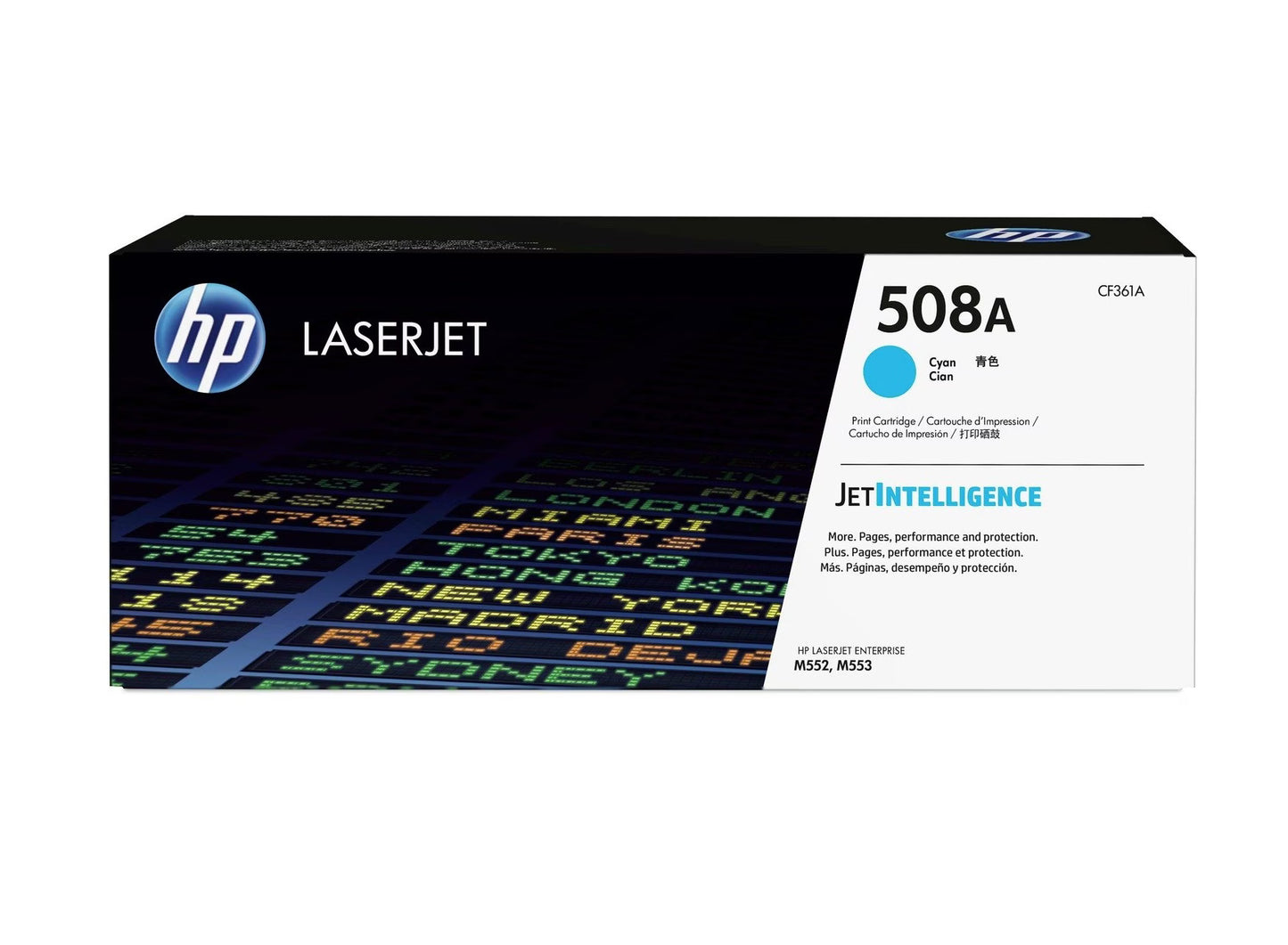 HP 508A Original LaserJet Toner Cartridge, CF360A