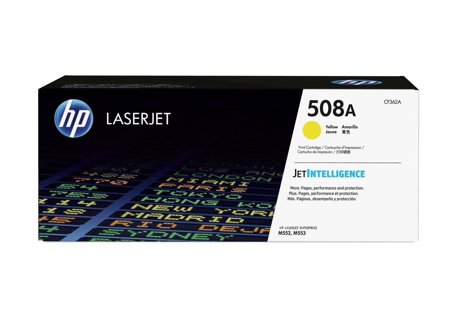 HP 508A Original LaserJet Toner Cartridge, CF360A