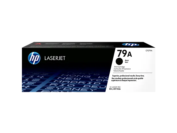 HP 79A Black Original LaserJet Toner Cartridge, CF279A