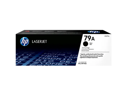 HP 79A Black Original LaserJet Toner Cartridge, CF279A