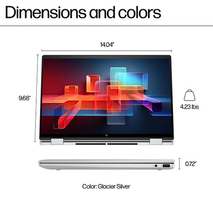 HP Envy Laptop 16-h1023dx (7Z0P3UA) - Core i9, 13thGen (13900), 16GB RAM DDR5, 1TB SSD, RTX4060 8GB, 16" WQXGA Display
