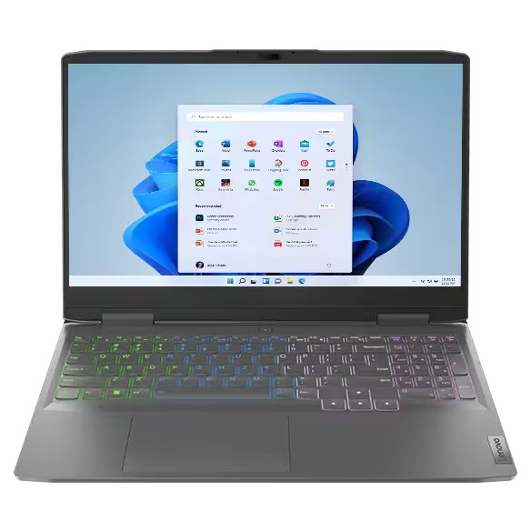 Lenovo LOQ (15, Intel) laptop -  Core i7, 13thGen (13620H 2.4G), 8GB RAM, 512GB SSD, RTX4050, 15.6" FHD Display