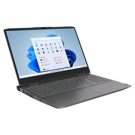 Lenovo LOQ (15, Intel) laptop -  Core i7, 13thGen (13620H 2.4G), 8GB RAM, 512GB SSD, RTX4050, 15.6" FHD Display
